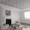 Ekena Millwork 638W x 638H x 1T Large Fowler Decorative Fretwork Ceiling Panels in Architectural Grade PVC CELP60X6003FLR - alternate 1